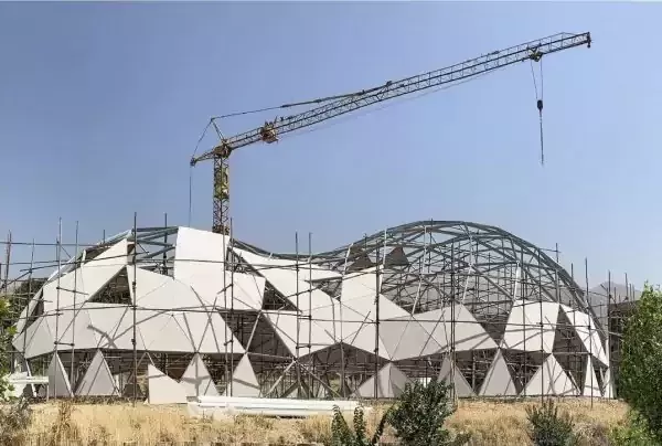 Middle East Plant Research Center free form structure